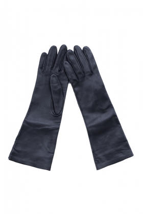 Кожаные удлиненные перчатки hj-13
